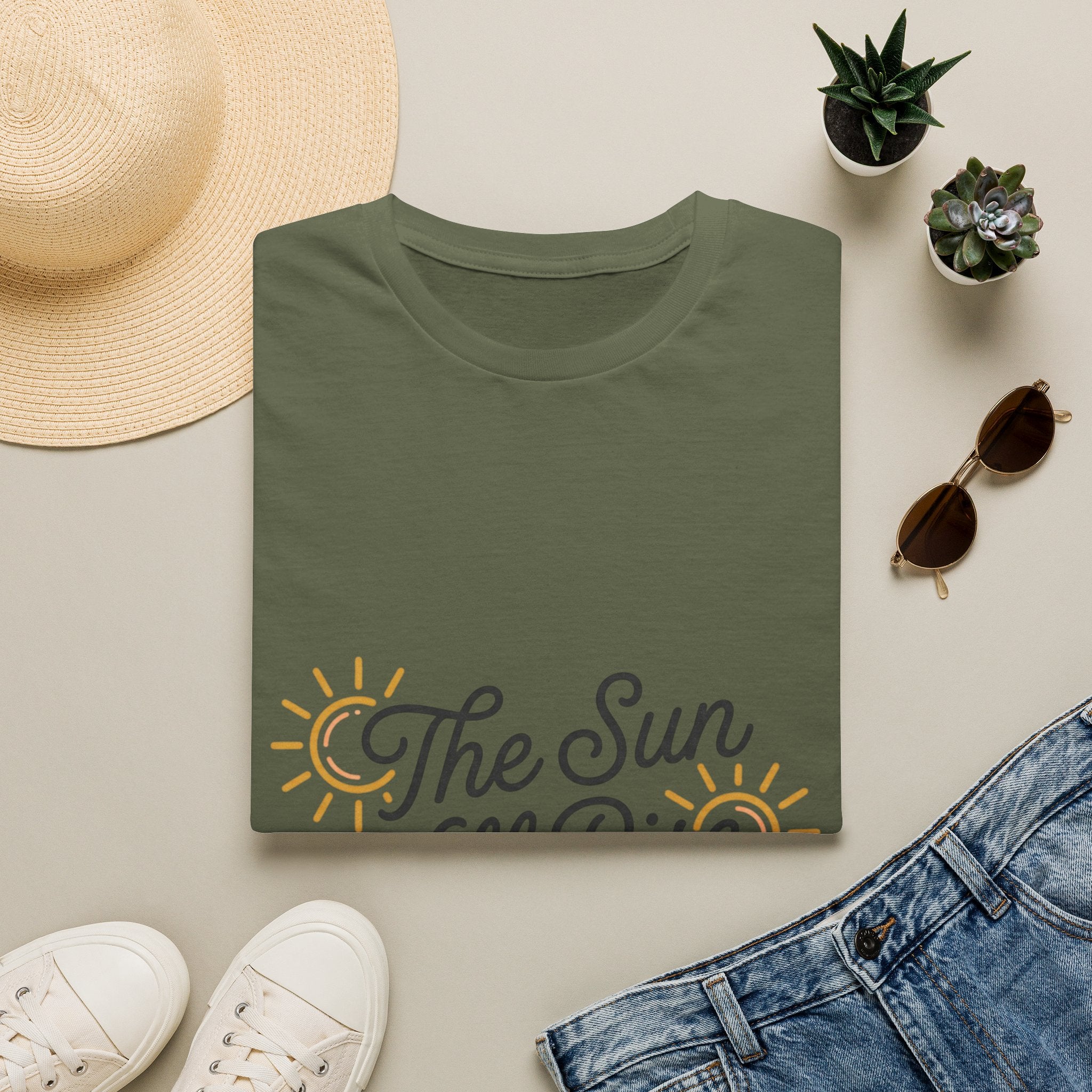 The Sun Will Rise T-Shirt — Inspirational Sunrise Graphic Tee