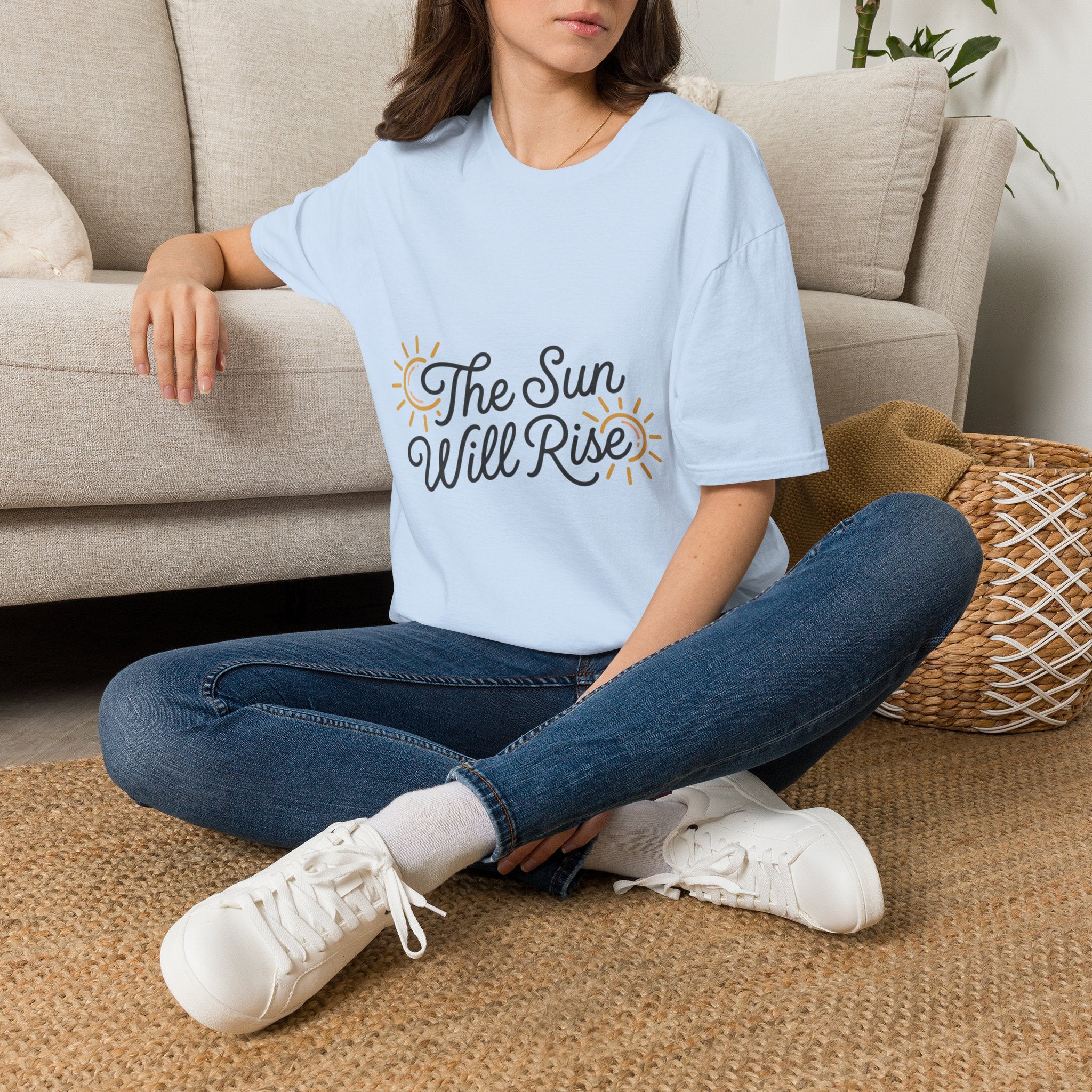 The Sun Will Rise T-Shirt — Inspirational Sunrise Graphic Tee