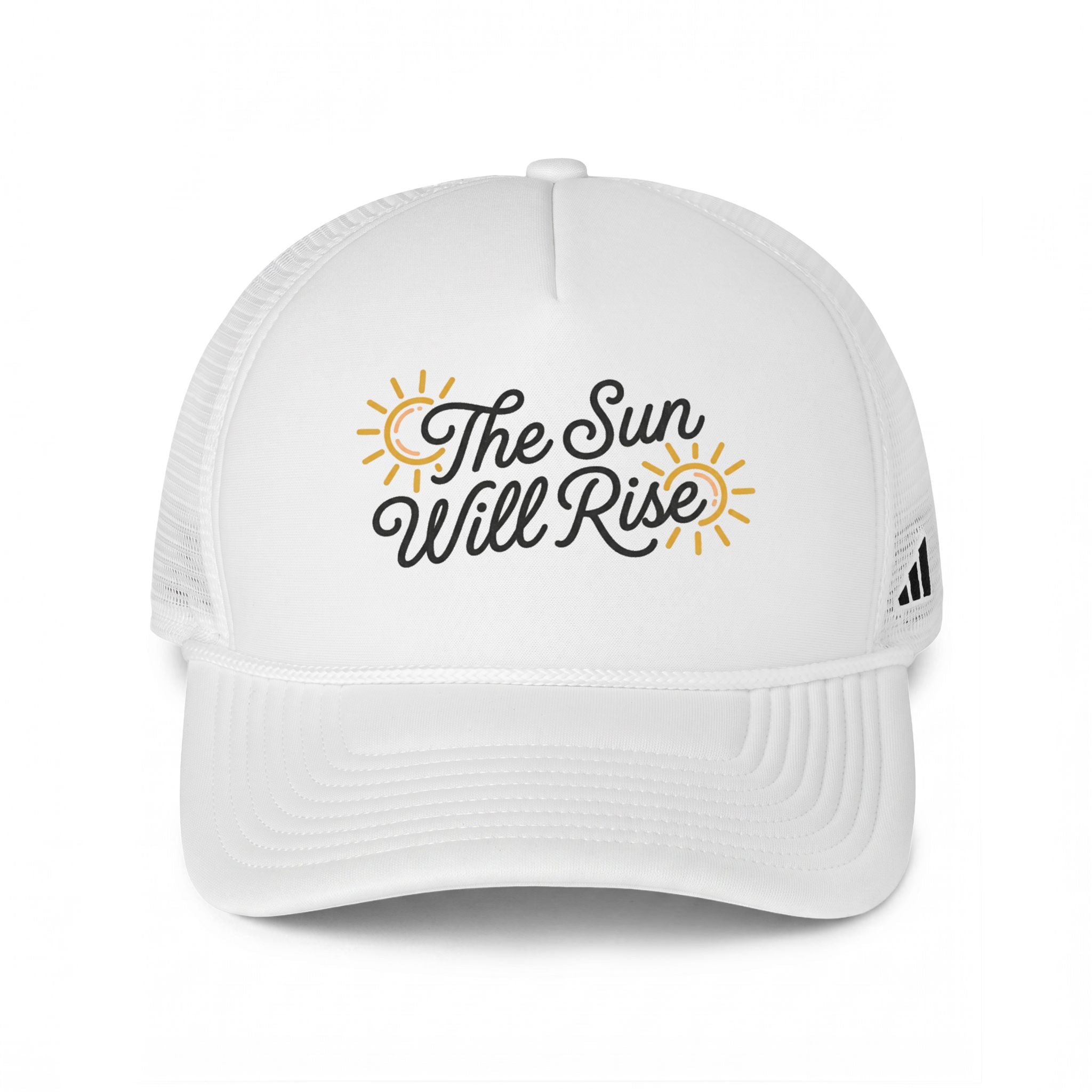 The Sun Will Rise Trucker Cap — Inspirational Mesh Baseball Hat