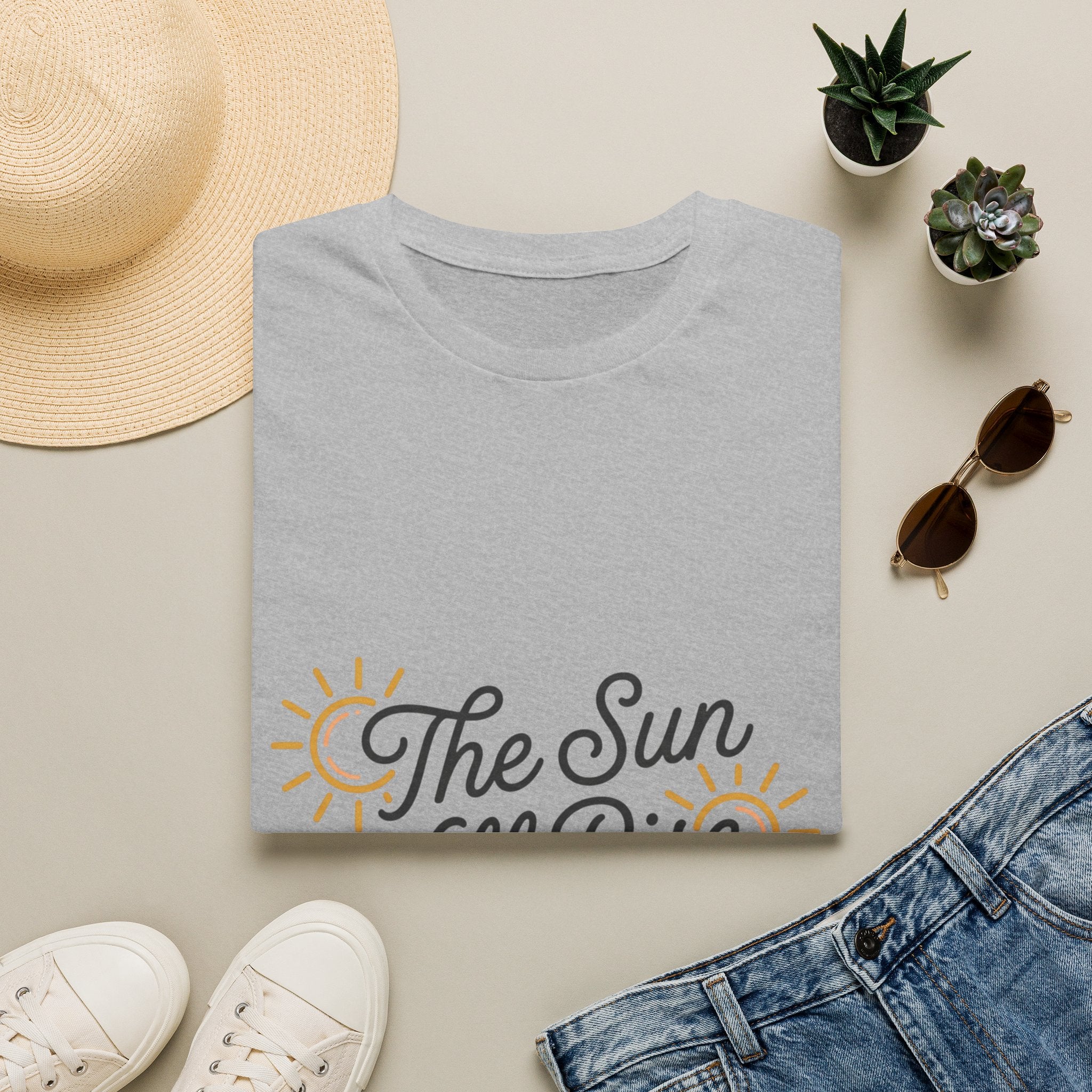 The Sun Will Rise T-Shirt — Inspirational Sunrise Graphic Tee