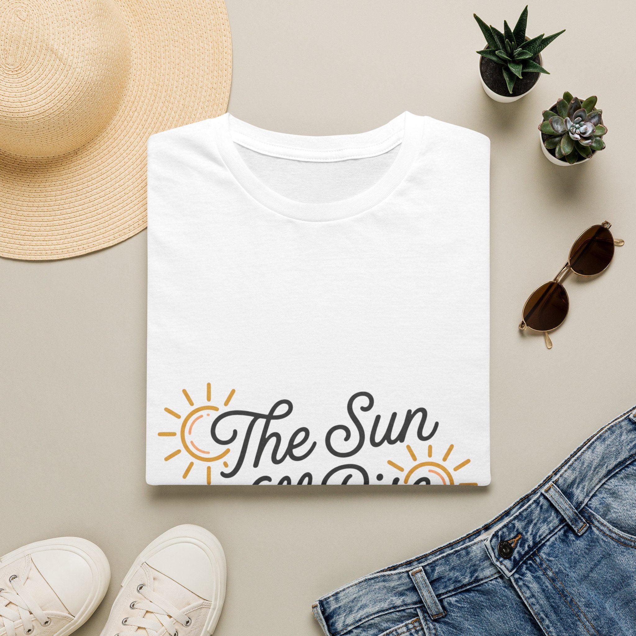 The Sun Will Rise T-Shirt — Inspirational Sunrise Graphic Tee