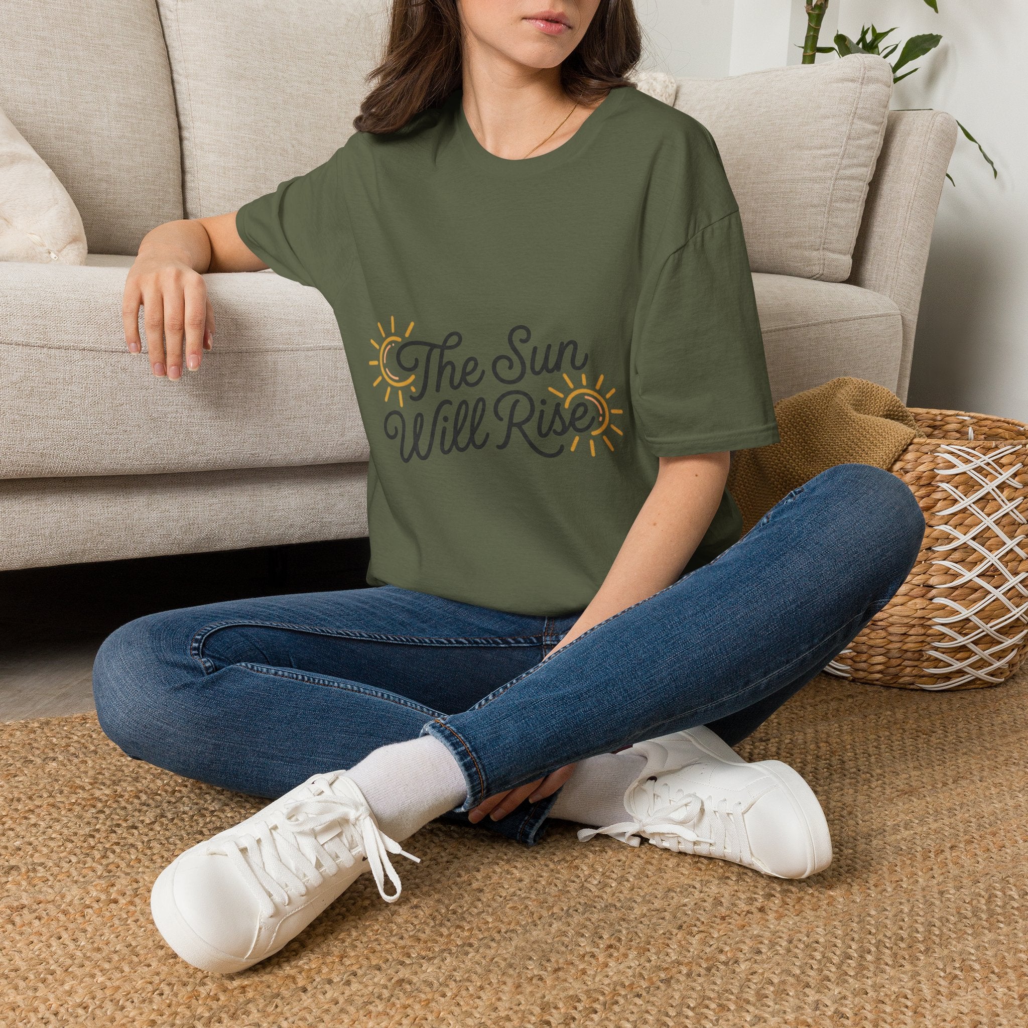The Sun Will Rise T-Shirt — Inspirational Sunrise Graphic Tee