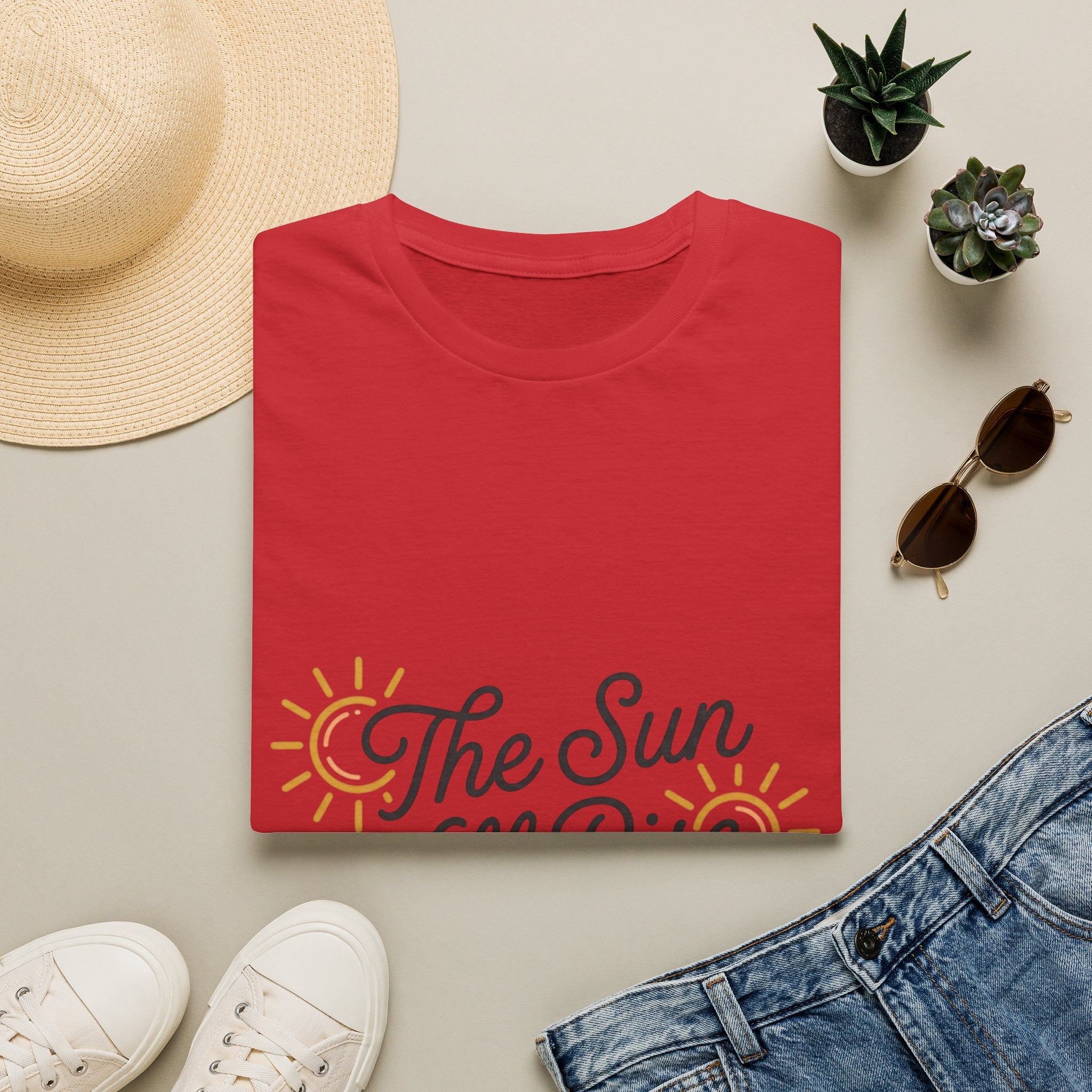 The Sun Will Rise T-Shirt — Inspirational Sunrise Graphic Tee